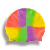 Gorro de Silicona Multicolor Ref. 11011, tamaño 20x8x4 cm, protege el cabello y permite identificación fácil.