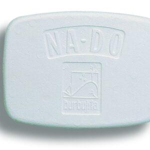 Tabla Na-Do de poliestireno blanco para cursillos de natación.