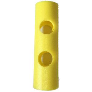 Conector Fritas Doble de espuma Ology Ref. 2202, con dos agujeros intermedios, tamaño 32x10x10 cm, ideal para juegos y actividades acuáticas.