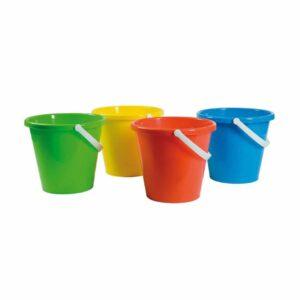 Cubo para Juegos Acuáticos Ref. 6010 fabricado en PVC resistente, ideal para actividades en playa y piscina.