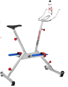 Bicicleta acuática profesional Aqua Bike Veracruz con resistencia hidráulica