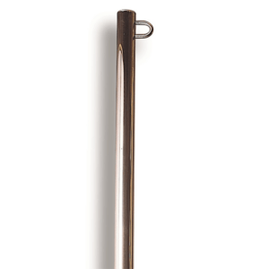 poste con anilla en acero inoxidable de 180 cm de alto y 43 mm de diametro para piscina