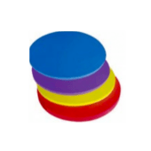 Tapiz flotante circular de espuma suave para actividades acuáticas, Ø 100x3 cm, referencia 4000, colores variados.