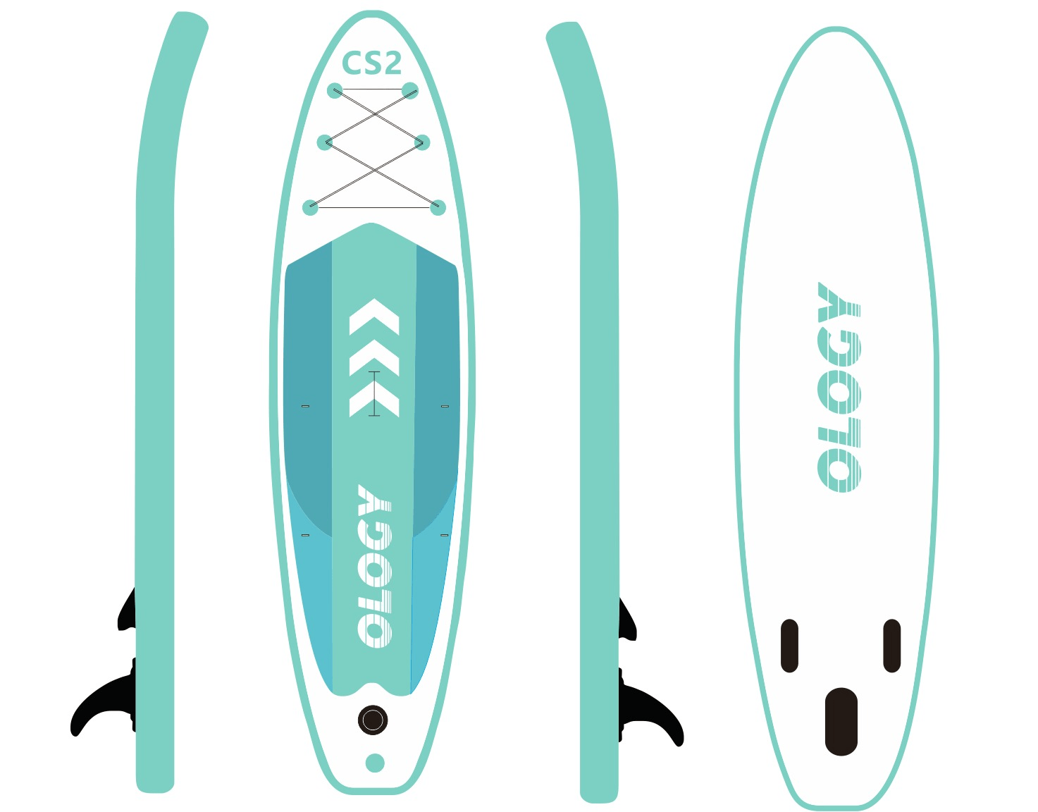 Tabla Paddle Surf OLOGY 320×84,3 cm Tabla Paddle Surf OLOGY 320×84,3 cm con superficie EVA antideslizante
